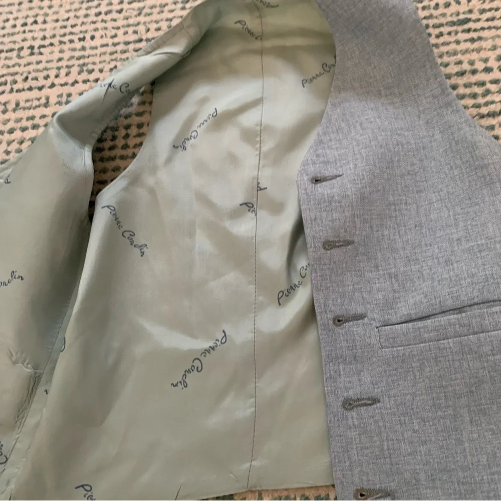 1970s Flare Pierre Cardin Vintage 3 Piece Boys Suit - Picture 5 of 11